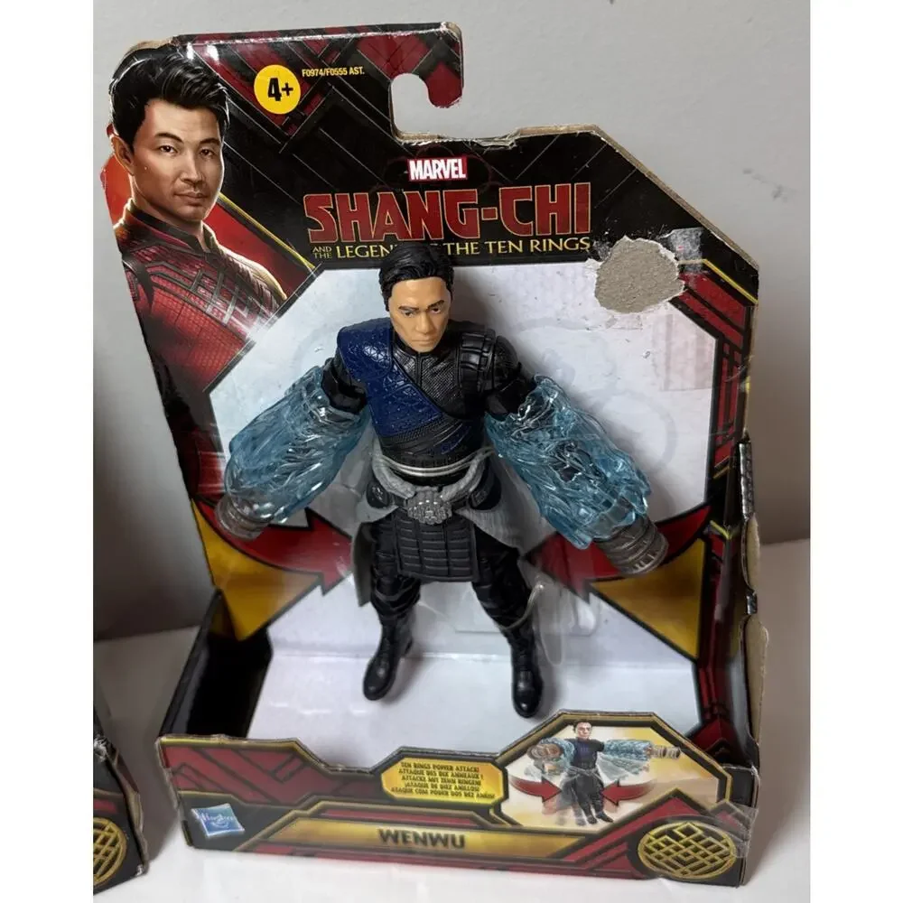 Marvel Shang-Chi Wenwu Action Figures Hasbro 2021 Lot of 2 Ten Rings